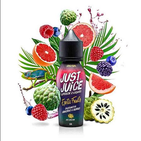 Just Juice - Cherimoya Grapefruit Berries - 60ml