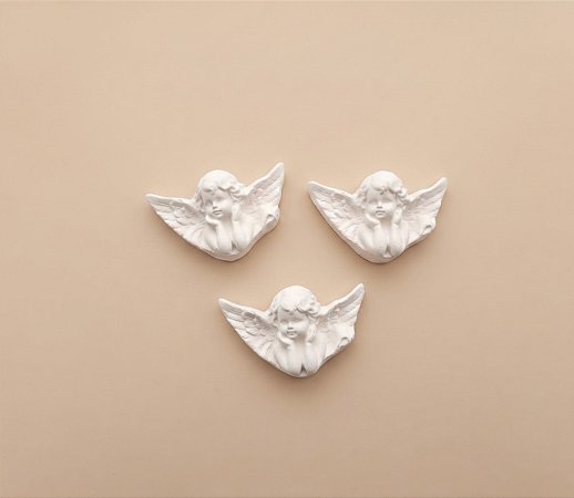 Aplique Trio Mini Anjo C/ 3 und