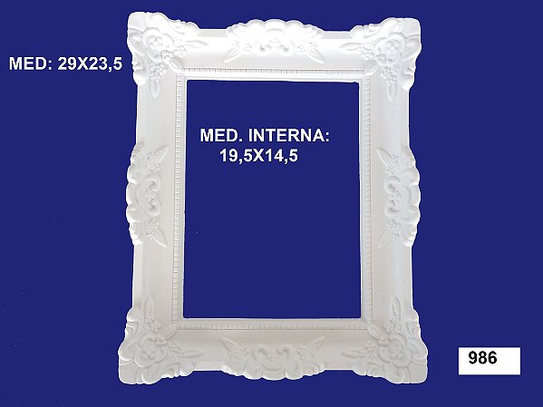 MOLDURA RETANGULAR MÉDIA 28X23