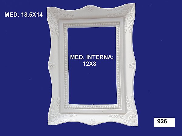 MOLDURA RETANGULAR MÉDIA 18,5X14