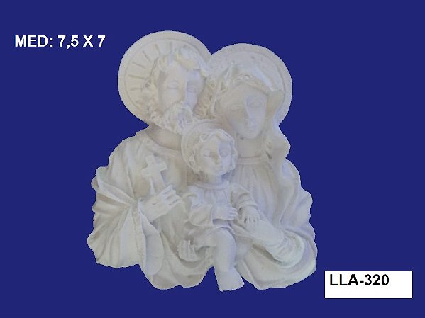 APLIQUE FAMILIA SAGRADA 7,5X7