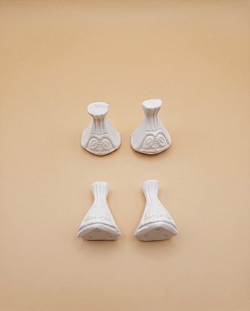 Conjunto de Pé e Resina