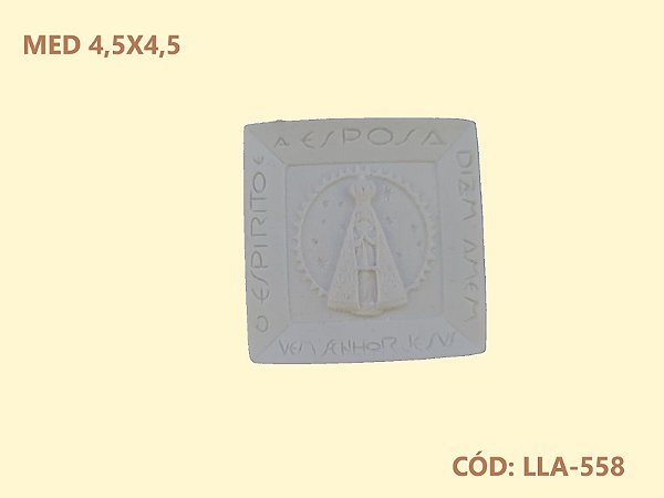 Aplique Nossa Senhora Aparecida de Resina