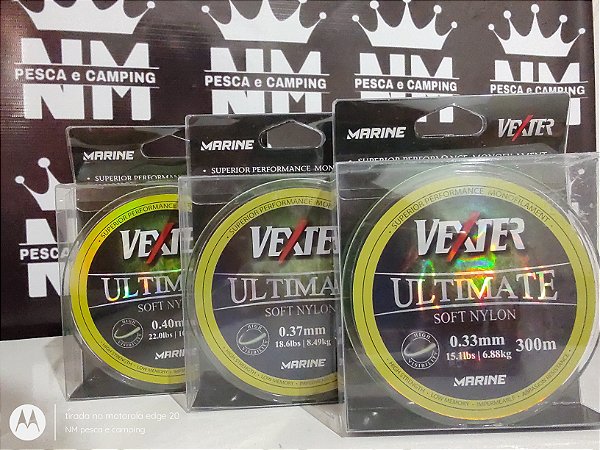 Linha Vexter monofilamento soft nylon