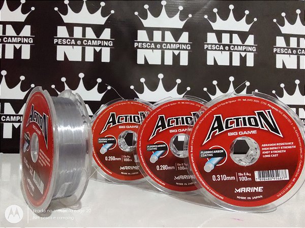 Linha Action Big Game da Marine Sports