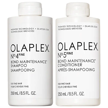 Olaplex No.4Fine Bond Maintenance Shampoo & No.5Fine Bond Maintenance Conditioner Duo