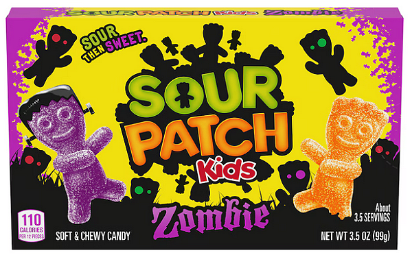 Sour Patch Kids Zombie Candies - Edição Halloween