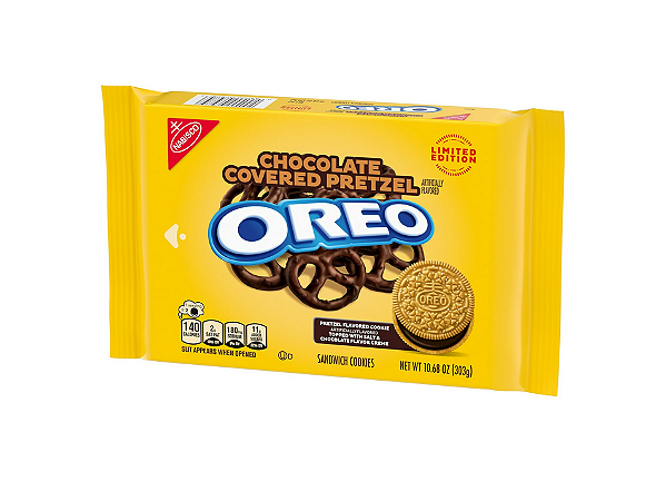 OREO Chocolate Covered Pretzel Sandwich Cookies