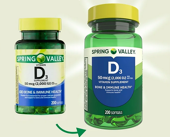 Spring Valley Extra Strength Vitamin D3