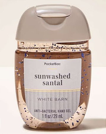 Bath & Body Works Alcool em Gel Sunwashed Santal 29ml
