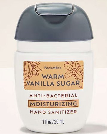 Bath & Body Works Alcool em Gel Warm Vanilla Sugar 29ml