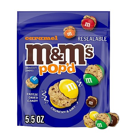 M&M’s Caramel Pop'd Freeze Dried Chocolate 155g