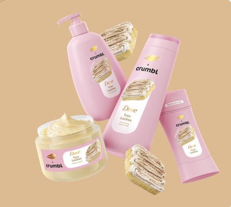 Dove Crumbl Tres Leches Edição Limitada