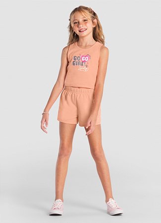 Conjunto Infantil Menina Brandili Tamanho 12-14-16