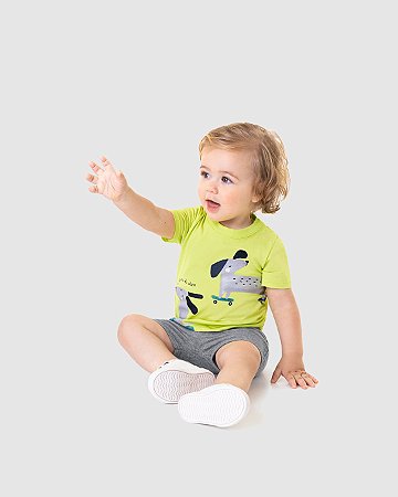 Conjunto Bebê Menino Malwee Tamanho 1-2-3
