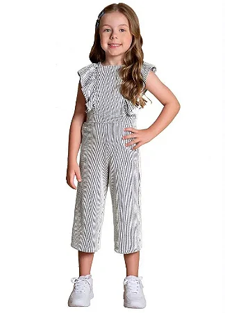 Macacão Infantil Menina Milon Pantacourt