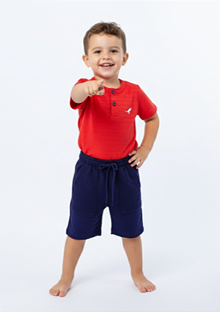 Conjunto Infantil Menino Rei Rex 2 Verão