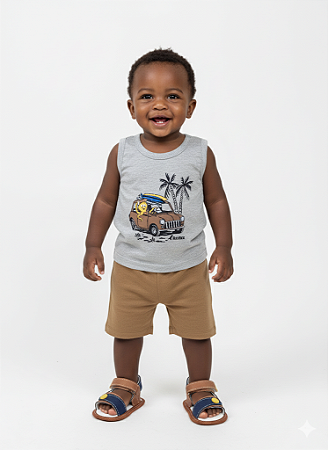 Conjunto Bebê Rei Rex Verão