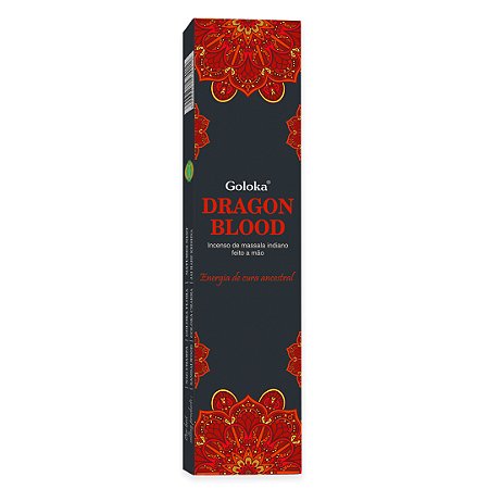 Incenso Goloka - Linha Black - Dragon Blood 15g