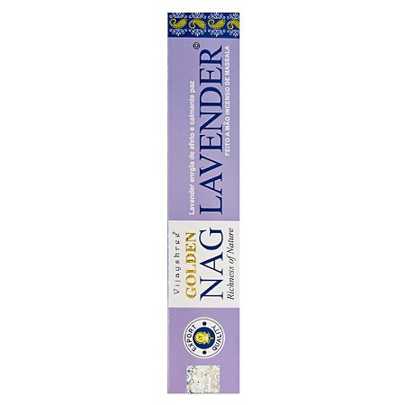 Incenso Indiano Golden Nag Massala - Lavander