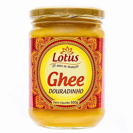 Manteiga Ghee Douradinho 500g - Lotus