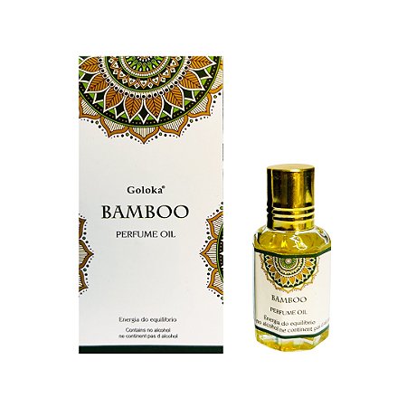 Óleo Perfumado Indiano Goloka - Bamboo 10ml