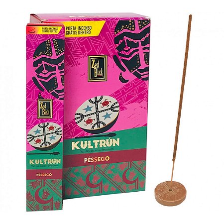 Incenso Indiano Kultrún - Pêssego
