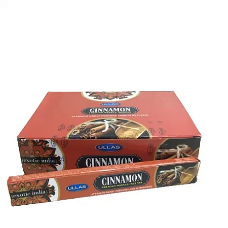 INCENSO EXOTIC INDIA ULLAS - AROMA CANELA