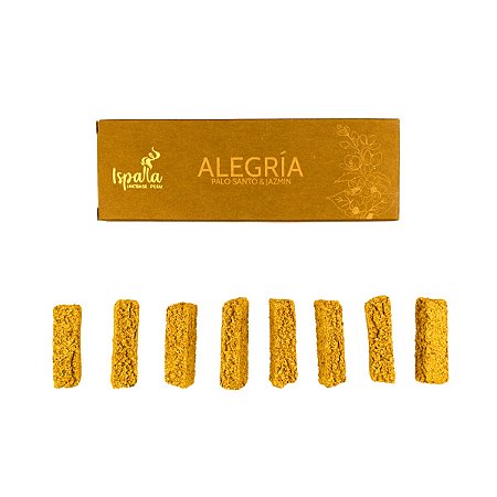 INCENSO NATURAL PERUANO ISPALLA - ALEGRIA - 100% NATURAL
