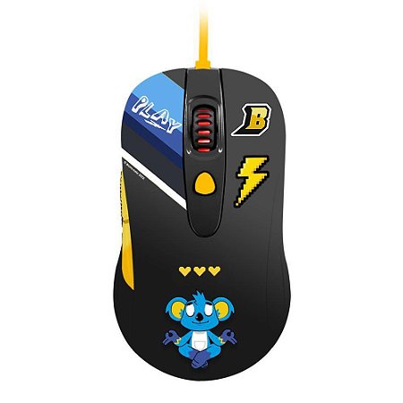 Mouse Gamer Redragon Cerberus Brancoala - Los Grandes Store