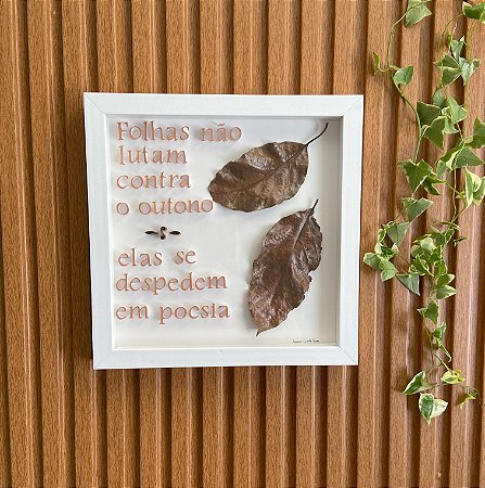 Quadro Folhas caem