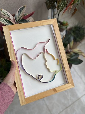 Quadro Laço Materno