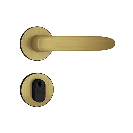 FECHADURA STAM 803/11 ROSETA OXIDADO E-COAT  - EXTERNA