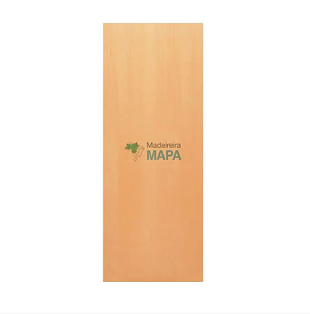PORTA BBB MACICA 82CM TAUARI SEM FRISO ARCO - MAPAF
