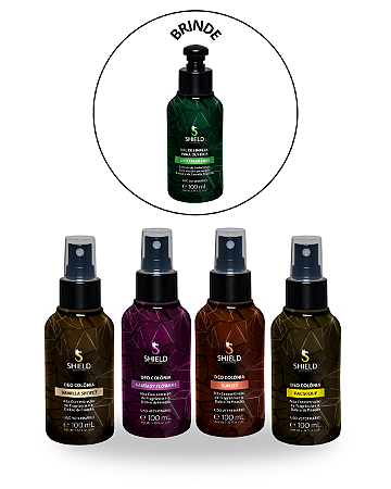 Kit Colônias SHIELD 100ml + BRINDE