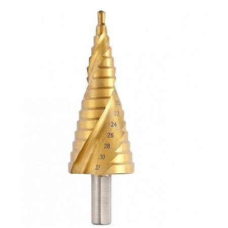 Broca Escalonada 4 a 32 HSS Espiral MTX