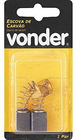 Par de Carvão para Politriz WS10-115T, OP13-180TV e EAV850 DWT / Vonder