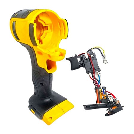 Kit Interruptor e Carcaça para Parafusadeira DCF880 Dewalt