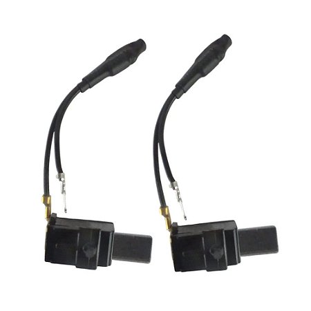 Par de Porta Escova de Carvão para Lixadeira QS800 Black+Decker