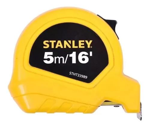 Trena de Bolso 5 Metros com Freio Manual Stanley