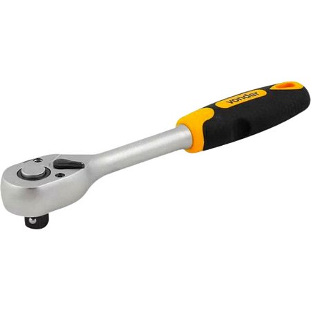 Chave de Catraca 1/2" Reversível com Cabo Emborrachado Vonder