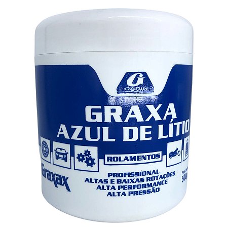 Graxa Azul 500g Profissional para Rolamentos Garin