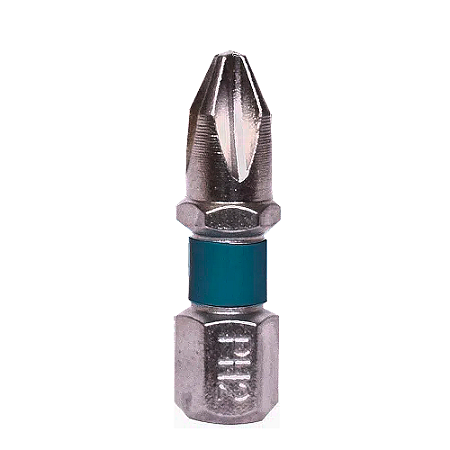 Bits Phillips PH1 de Aço 25mm e Ponta 3/16" Gross