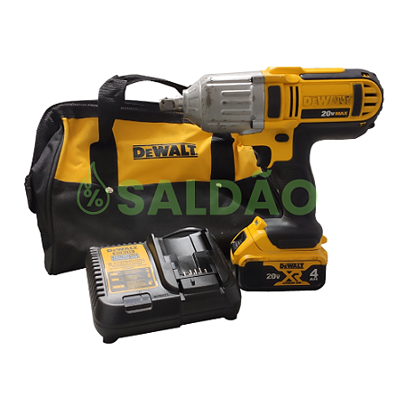 CHAVE DE IMPACTO À BATERIA DCF889M2 COM ACESSÓRIOS DEWALT - SALDÃO