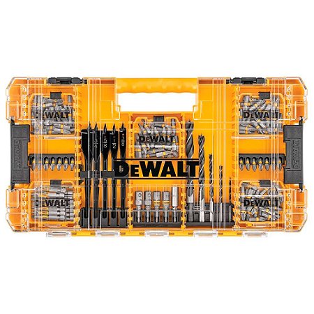 Jogo de 160 Peças de Bits e Brocas Maxfit DWAMF160 DeWalt