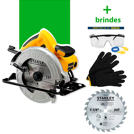 Serra Circular 7.1/4" SC16 1600W 127V Stanley