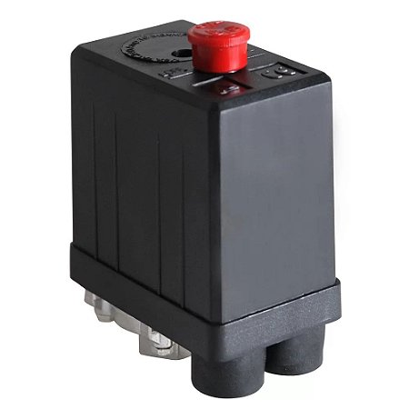 Pressostato Automático Compressor 80 -120 Lbs 1 Via C Botão