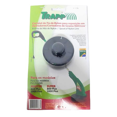 Carretel Para Aparador de Grama MASTER800PLUS Trapp