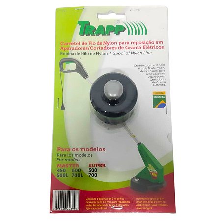 Carretel Para Aparador e Cortador de Grama MASTER450 Trapp