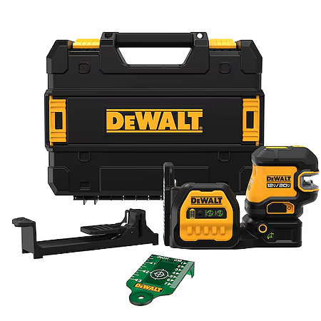 NIVEL LASER 85M 12V/20V 2 LINHAS 5 PONTOS DCLE34520GB DEWALT